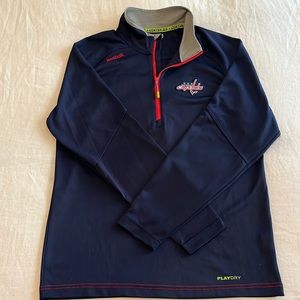 Washington Capitals Reebok 1/4 Zip